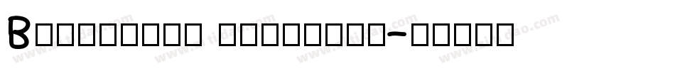 Bestbrust ligature字体转换